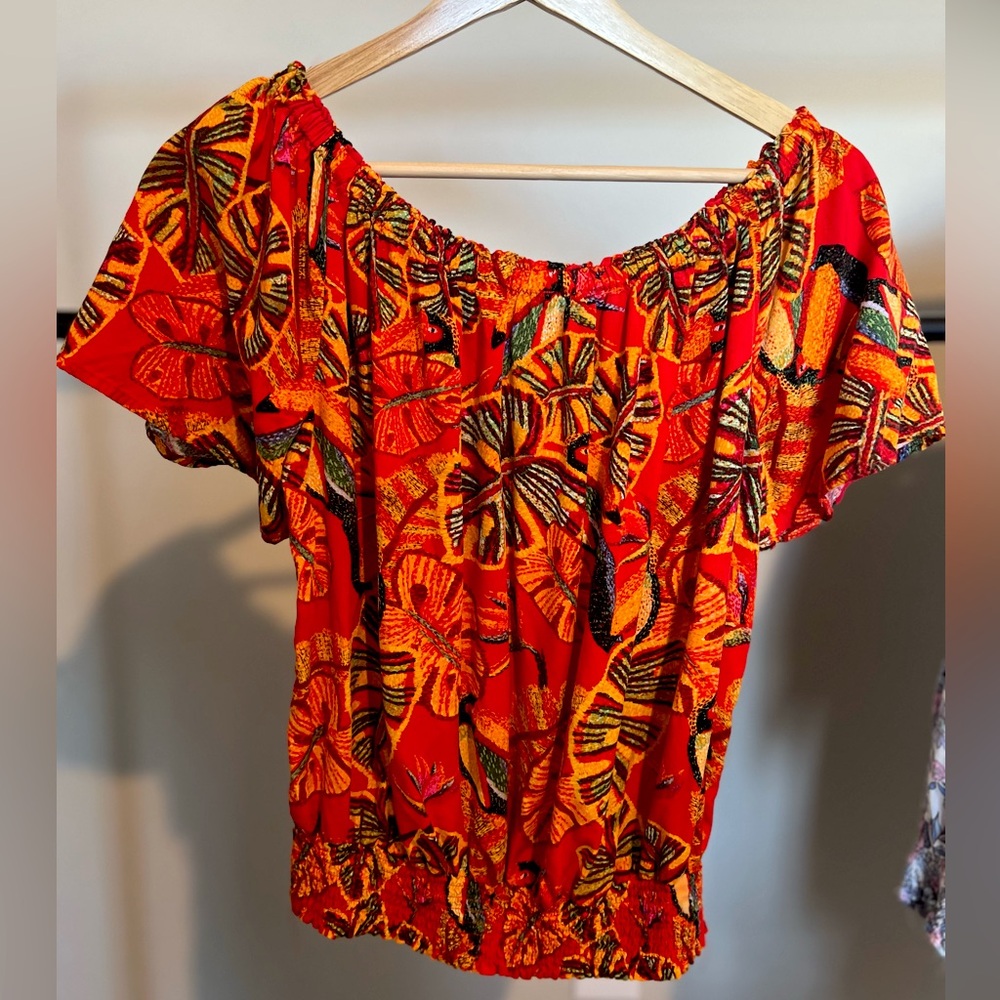 Christian Siriano Off-Shoulder Top (M)